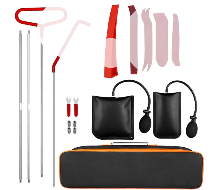 Pibkay front packaging showing full 18pcs kit and organized case for easy portability