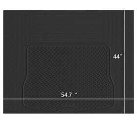 PIC AUTO front view of full trunk liner showing complete coverage and protection