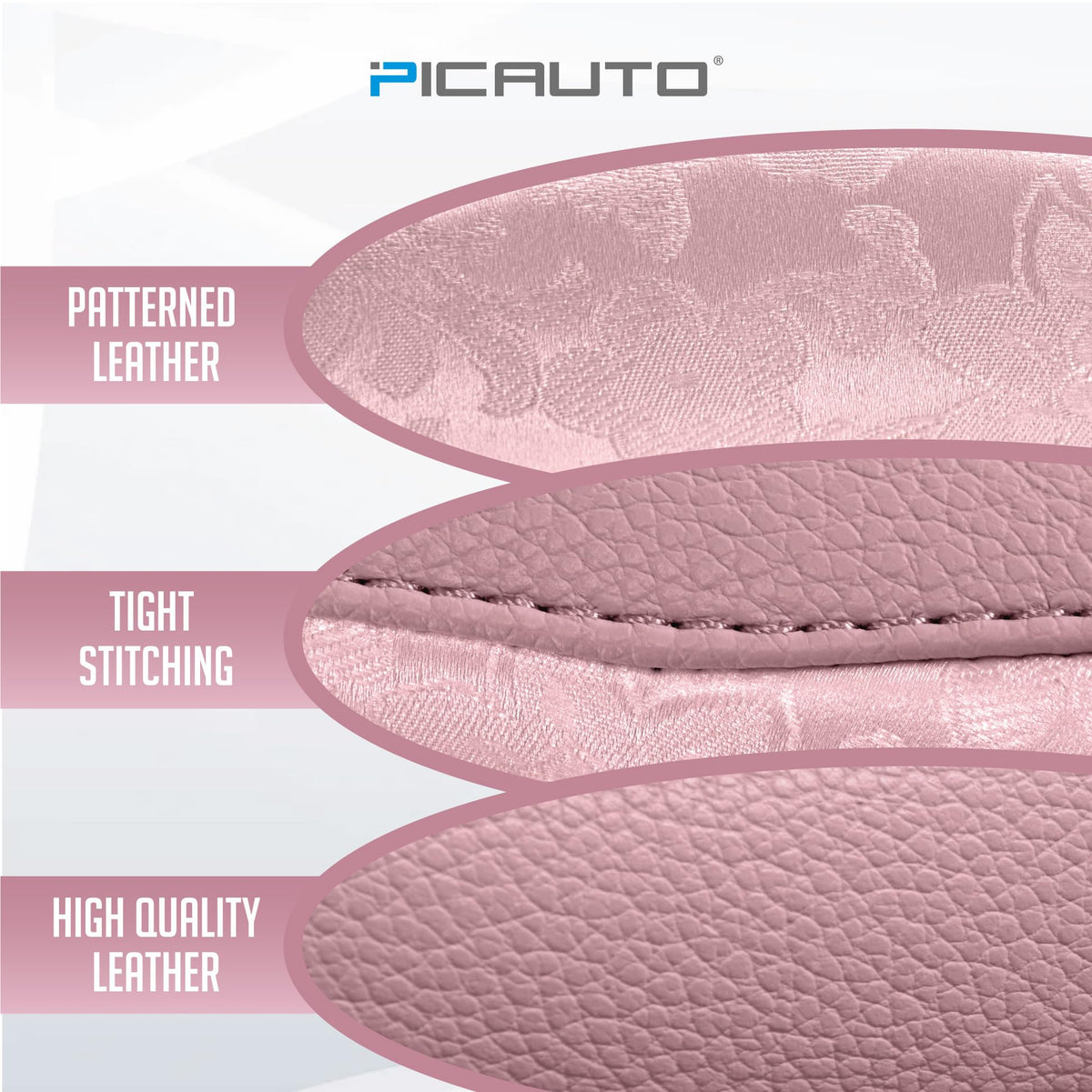 PIC AUTO cover installed on wheel demonstrating improved anti-slip grip