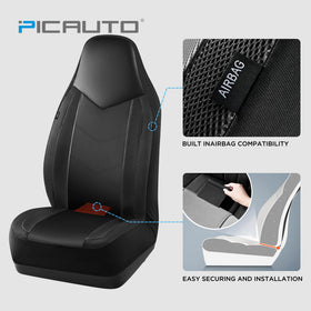 PIC AUTO breathable mesh texture promoting improved airflow and comfort