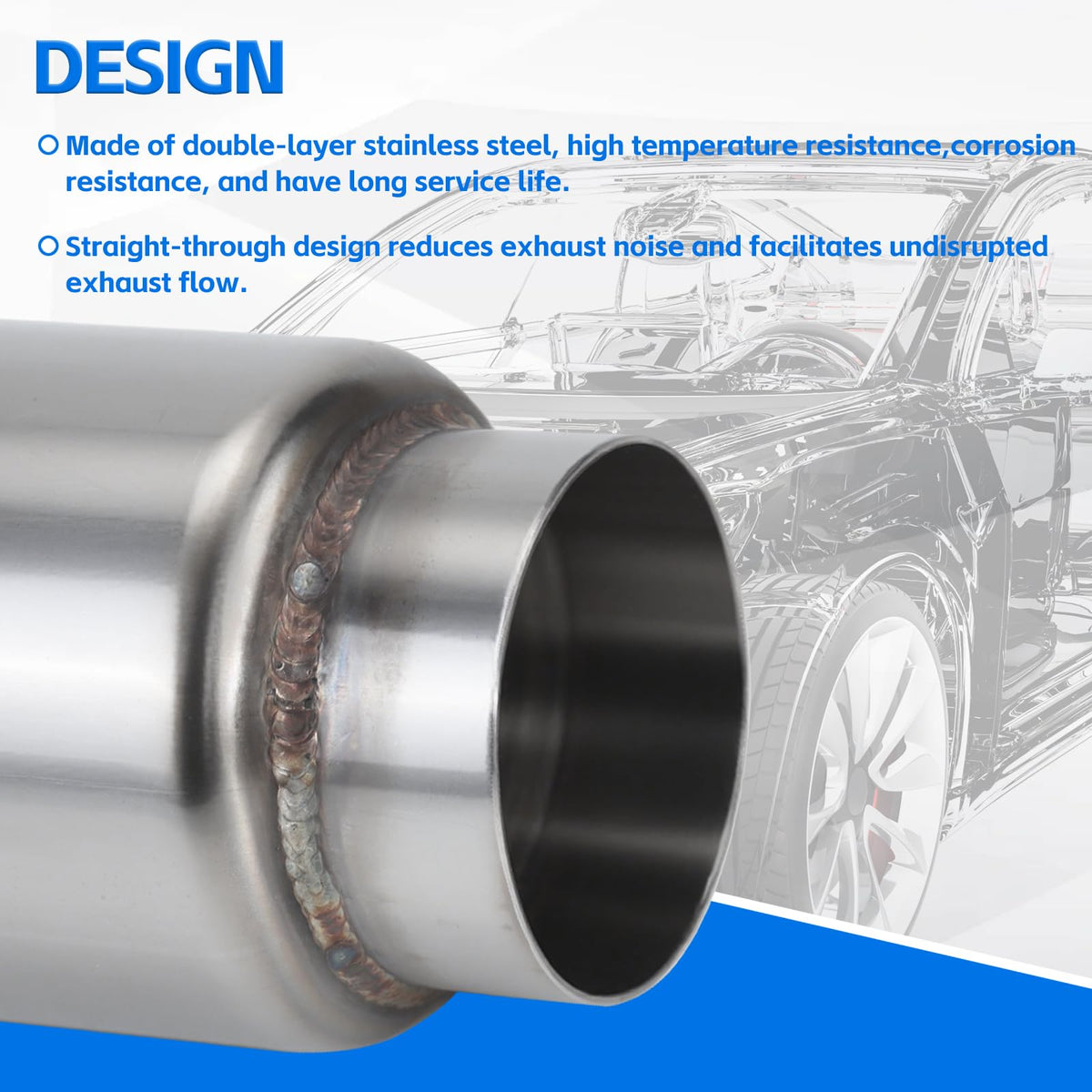 Piclafe resonator installed in pipe showing real-fitment and reduced drone benefit