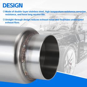 Piclafe resonator installed in pipe showing real-fitment and reduced drone benefit