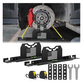 PICURA front view of alignment plates showing quick setup and stability