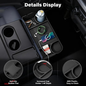 PICURA installation demonstration snapping into Ford headrest mounting easily