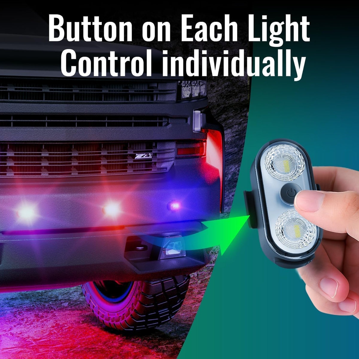 PidZoom multi-color display on street demonstrating vivid color options