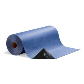 PIG grippy mat roll front view showing red color and dimensions for quick identification