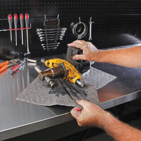 PIG mat multi-layer construction cross-section emphasizing durability and tear resistance
