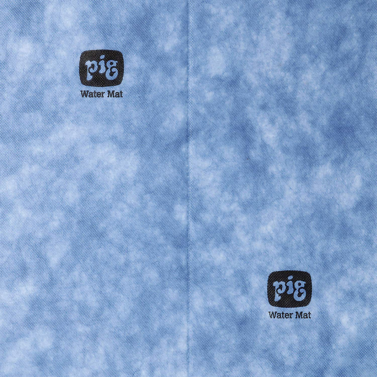 PIG mat close-up texture and spunbond top layer for strength and tear resistance