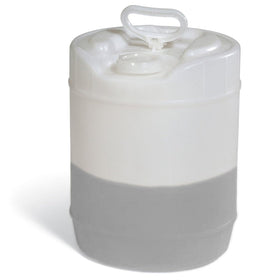 PIG translucent oil jug front view showing capacity and easy‑read walls