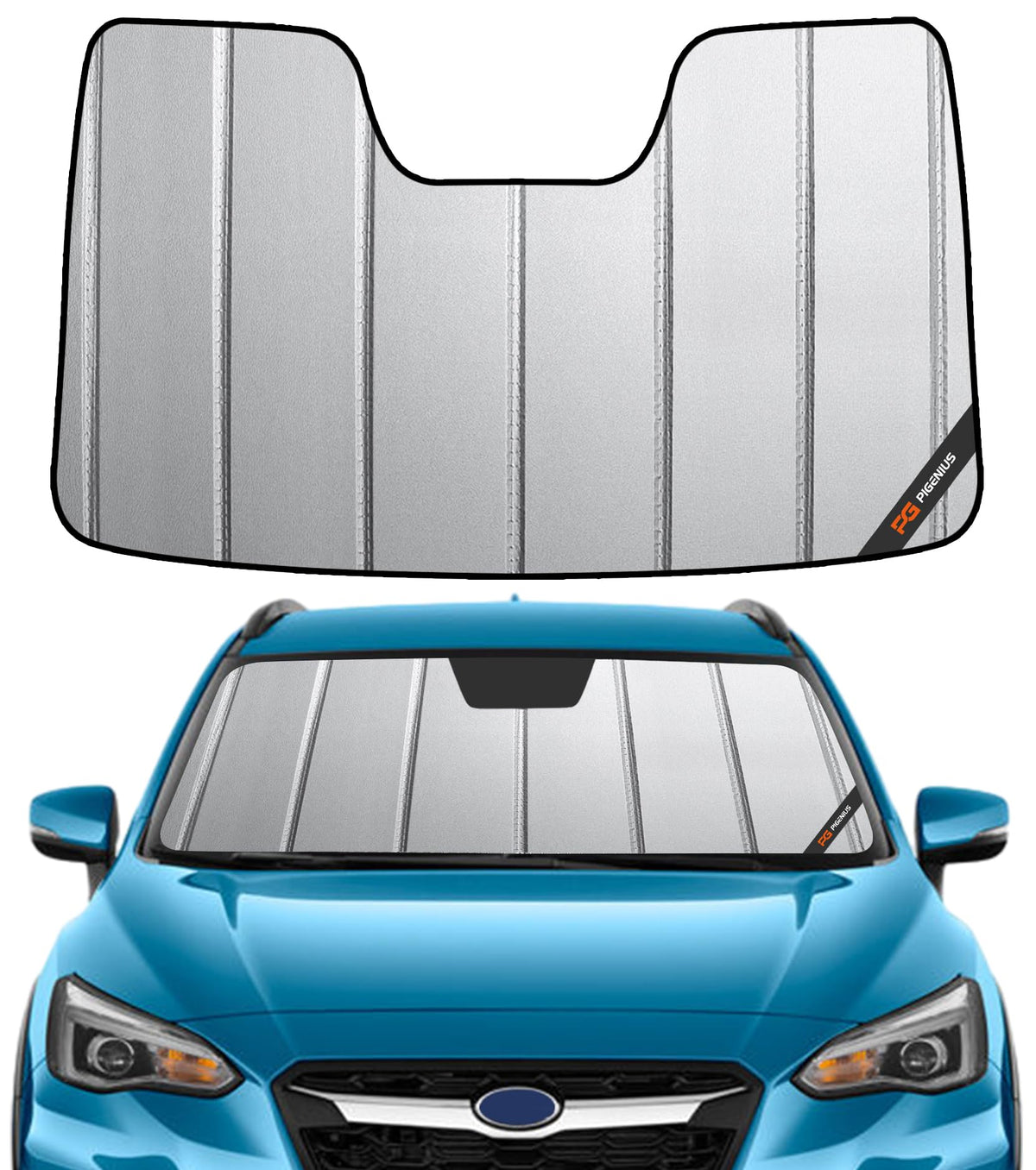 Pigenius front packaging showing model fit and benefits