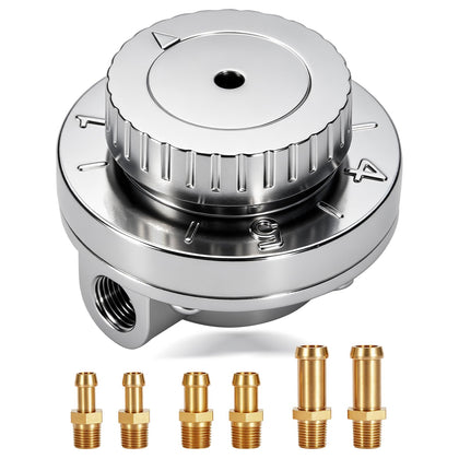 Pilida front profile regulator showing compact design and durable finish benefits