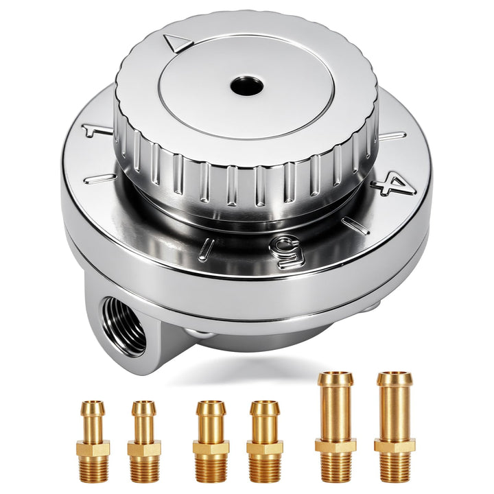 Pilida front profile regulator showing compact design and durable finish benefits