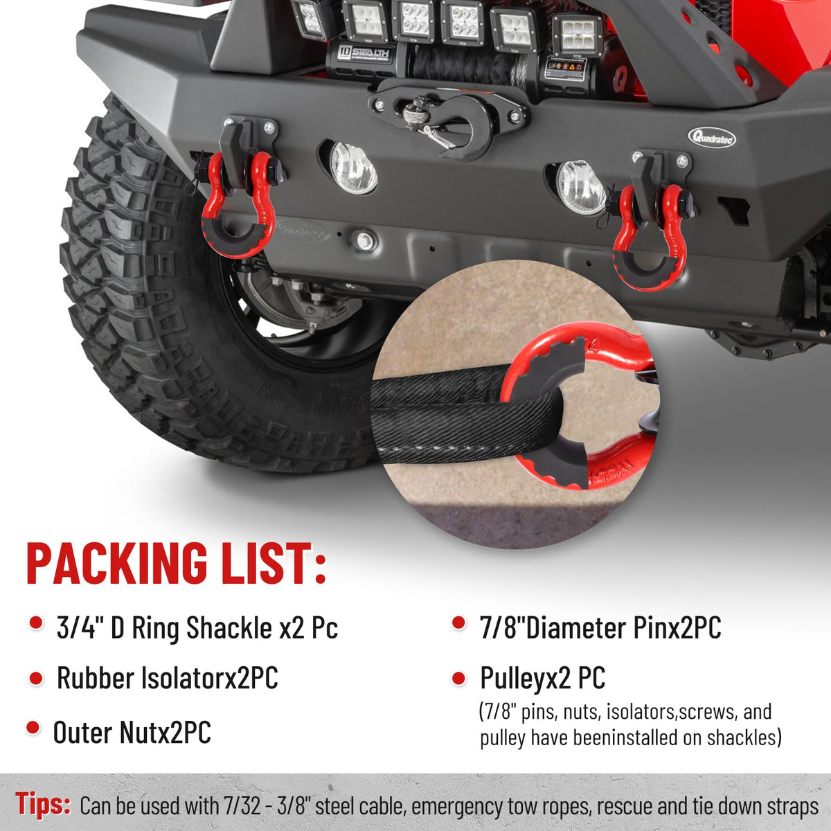 Pilida snatch block side profile demonstrating pulley wheel and carriage for doubled pulling power