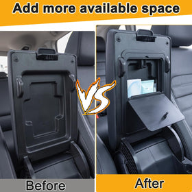 PIMCAR center console tray displaying four compartments for organized storage