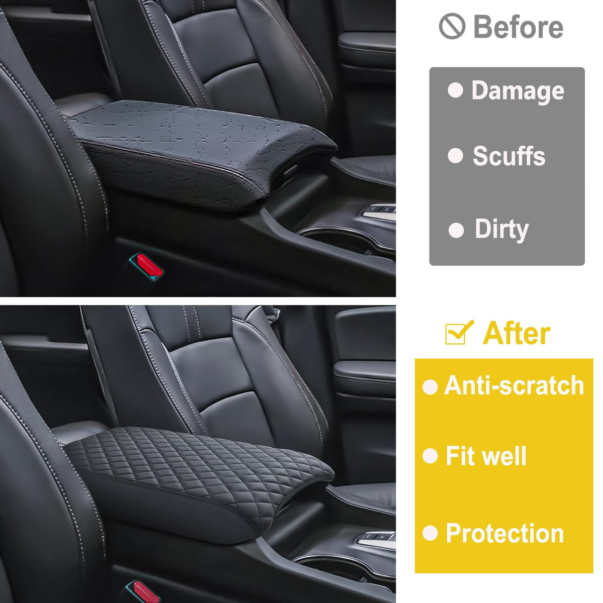 PIMCAR close-up diamond stitching highlighting durable style and strength