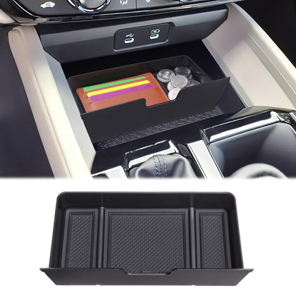 PIMCAR front view of console tray showing clean fit and finish benefit