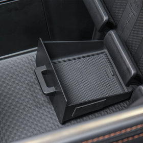 PIMCAR drawer in use holding cables coins and small items for organization
