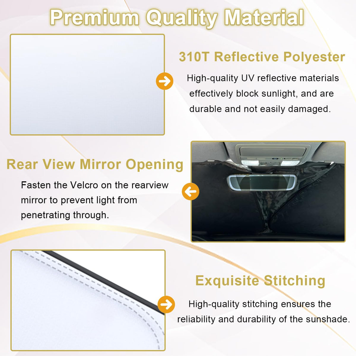 PIMCAR reinforced edge and stitching detail highlighting long-lasting construction and strength