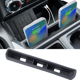 PIMCAR front view of console insert showing clean OEM fit and protection