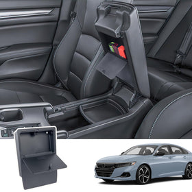 PIMCAR front view of hidden organizer showing clean fit and discreet design