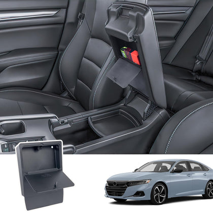 PIMCAR front view of hidden organizer showing clean fit and discreet design