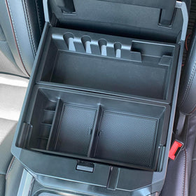 PIMCAR front view showing the tray installed and easy access to essentials