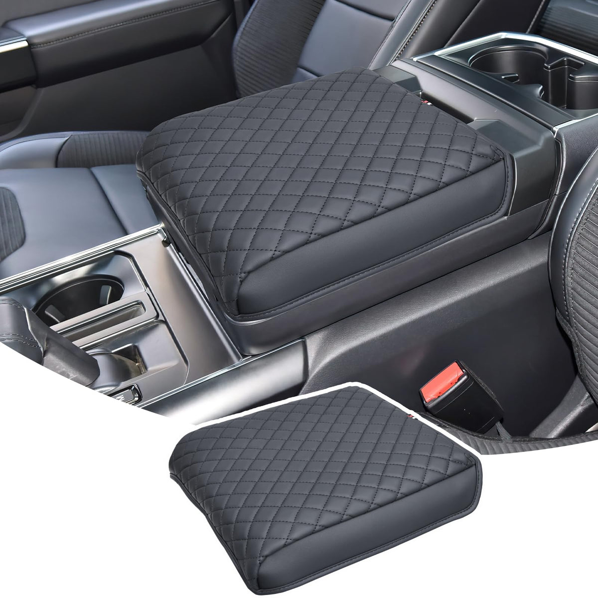 PIMCAR front view showing leather cover protecting work surface and enhancing comfort