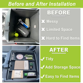 PIMCAR installed in truck console demonstrating neat organization