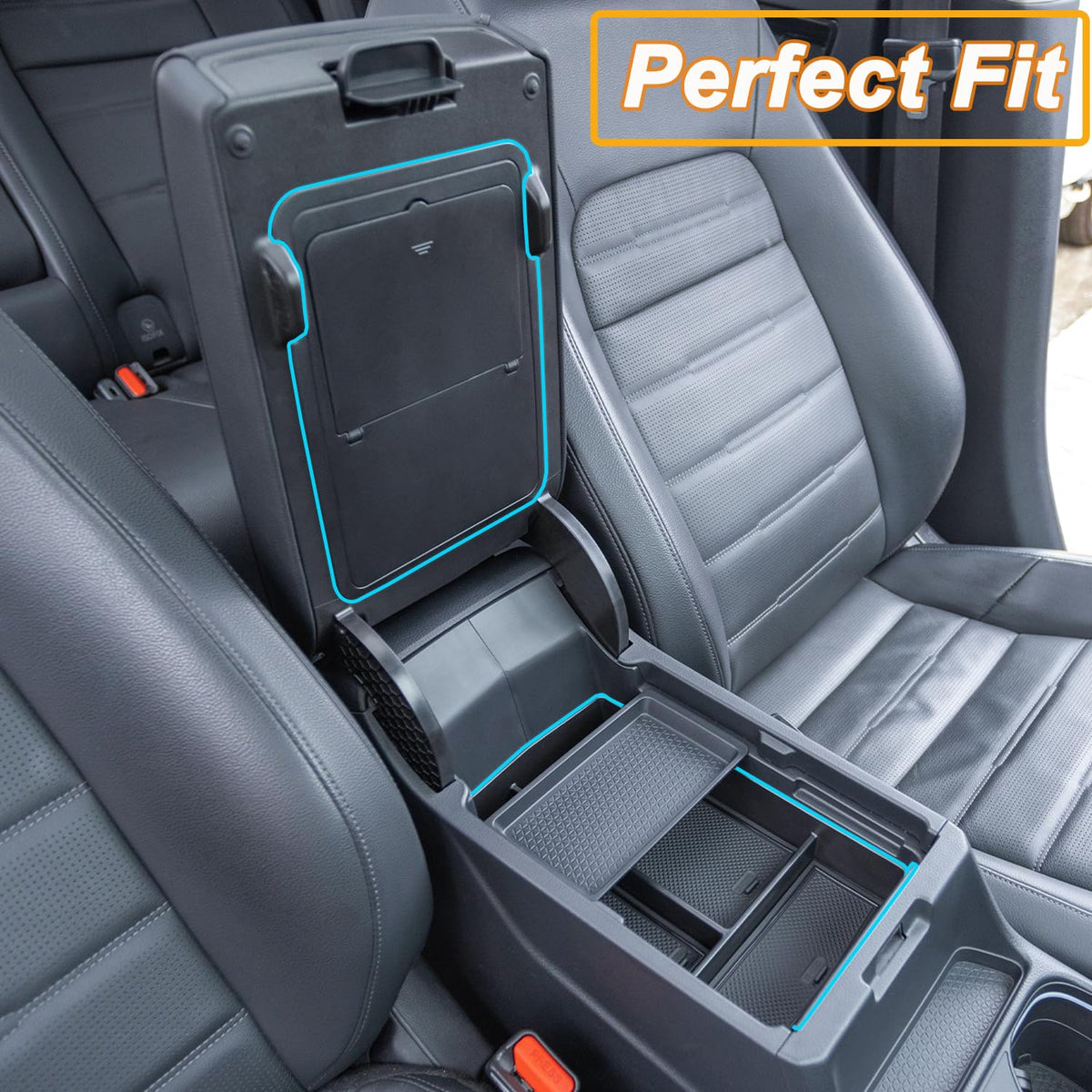 PIMCAR installed in 2023 CR-V lifestyle shot reducing cabin clutter while driving