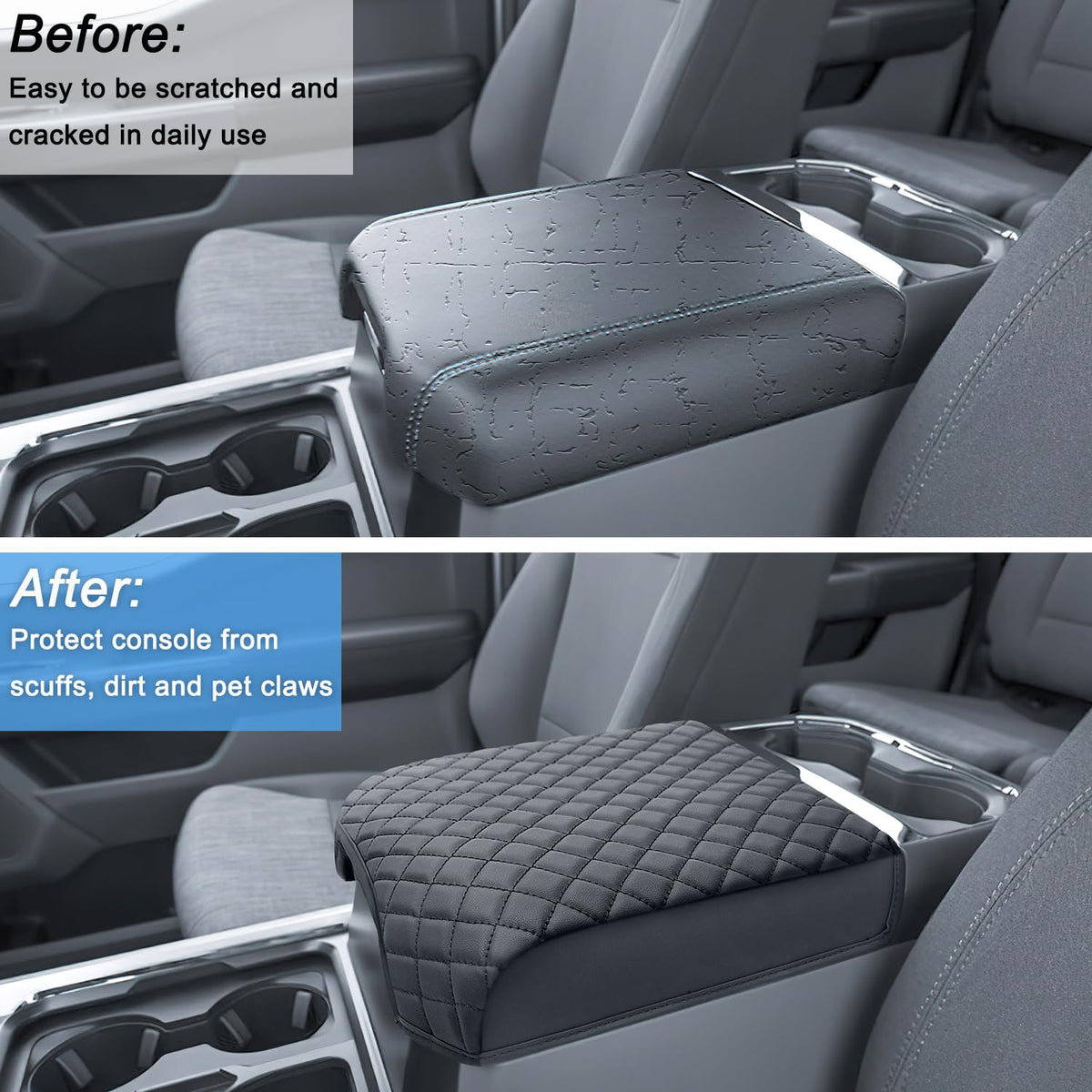 PIMCAR installed on 2024 F350 console demonstrating secure fit and function