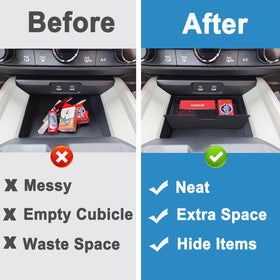 PIMCAR non-slip mats detail preventing item movement and noise