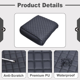 PIMCAR cover resisting pet scratches and scuffs to protect the console lid