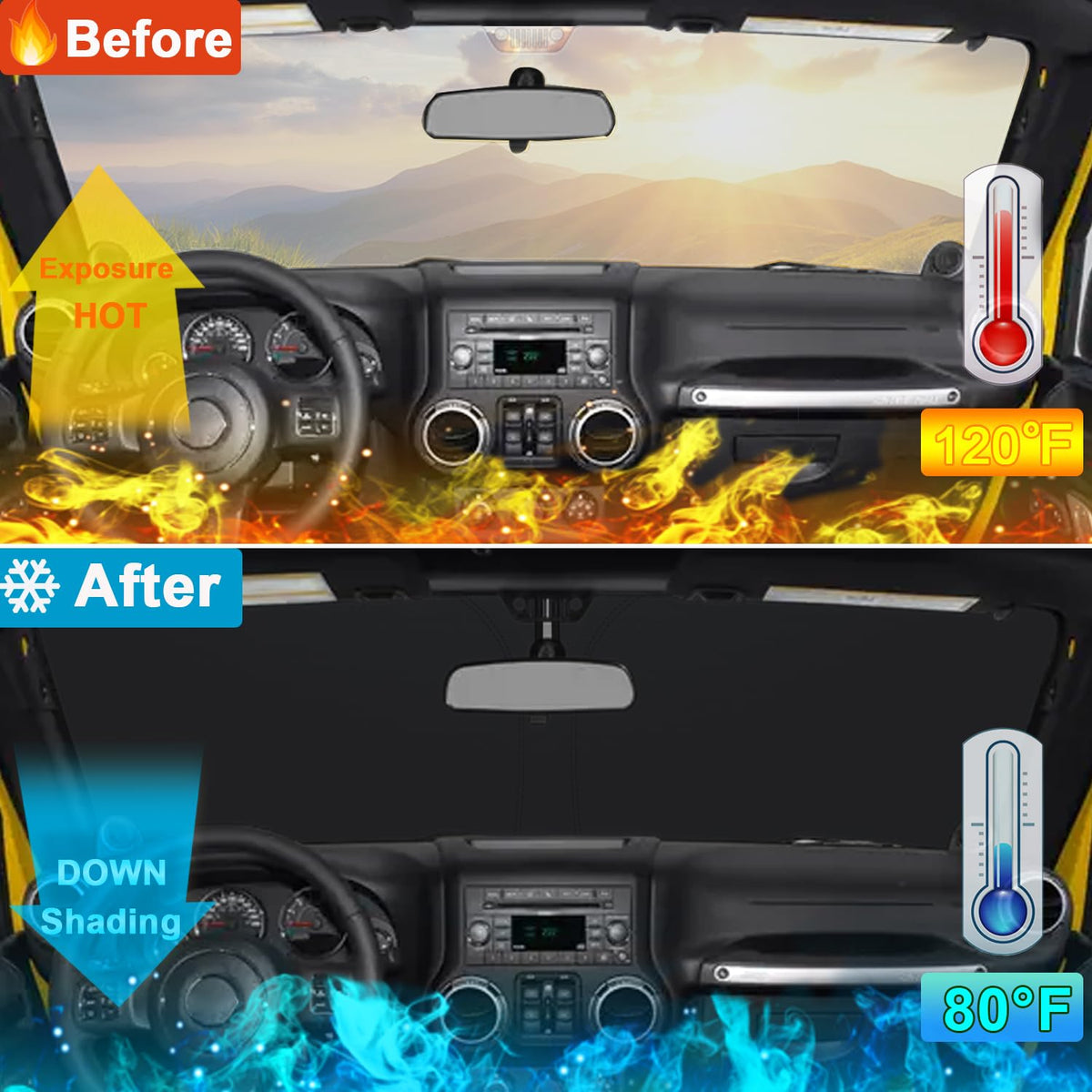 PIMCAR close-up of 310T reflective surface delivering high heat reflection