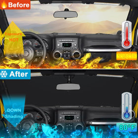 PIMCAR close-up of 310T reflective surface delivering high heat reflection