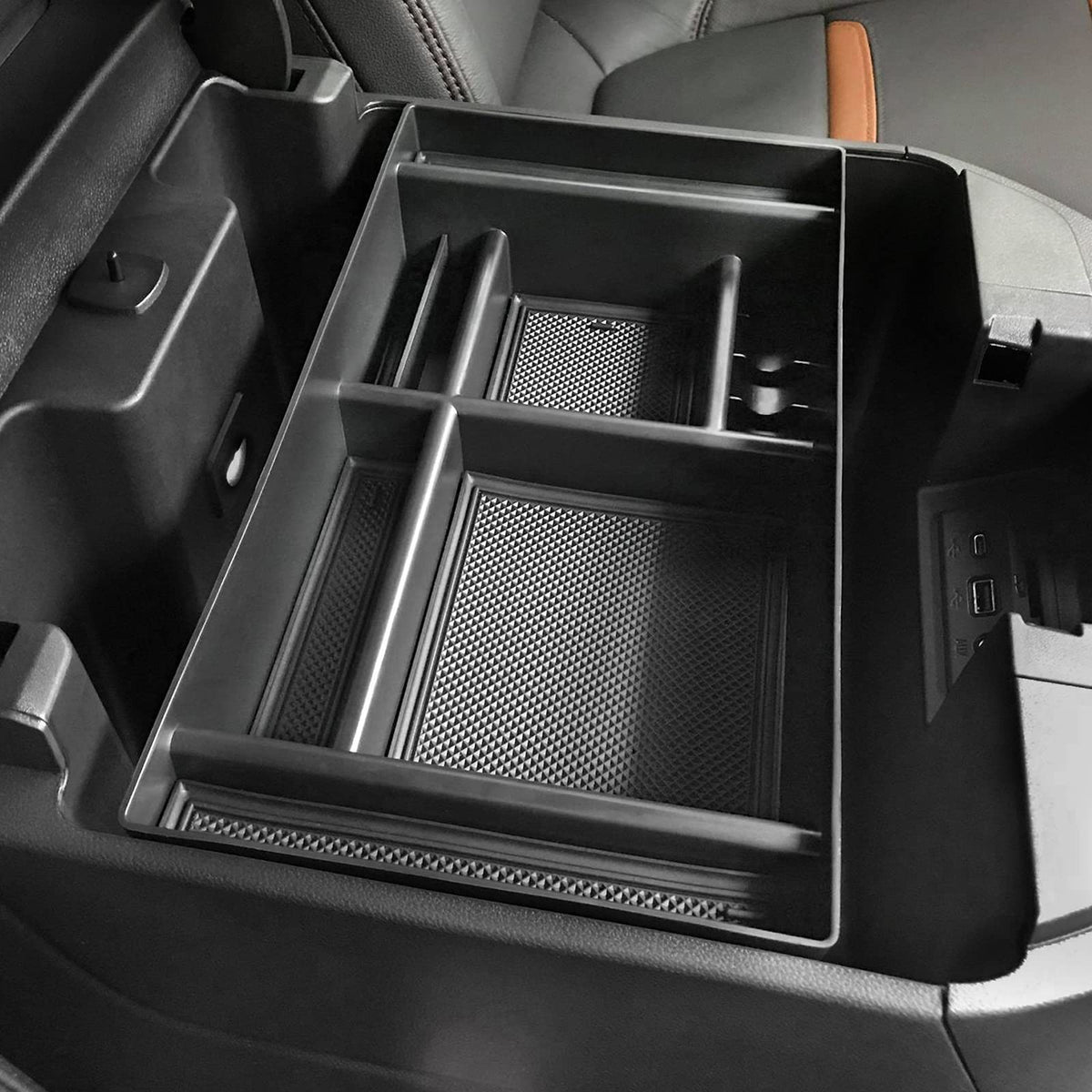 PIMCAR side profile showing precise fitment protecting console edges