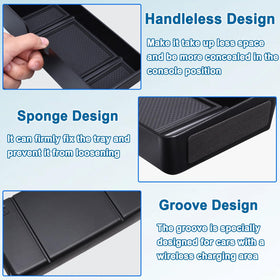 PIMCAR open hidden compartment storing coins and cables discreetly