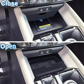 PIMCAR tray installed in Accord console keeping items organized