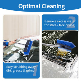 PIMEKOY rubber squeegee edge shown for streak-free window finish