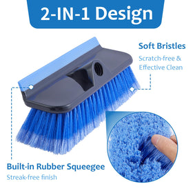 PIMEKOY close-up of soft bristles protecting paint during scrubbing