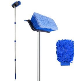 PIMEKOY front view of brush kit showing long handle and head for easy reach