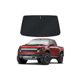 PinBaoLaLa front packaging showing custom-fit F150 shade protecting interior