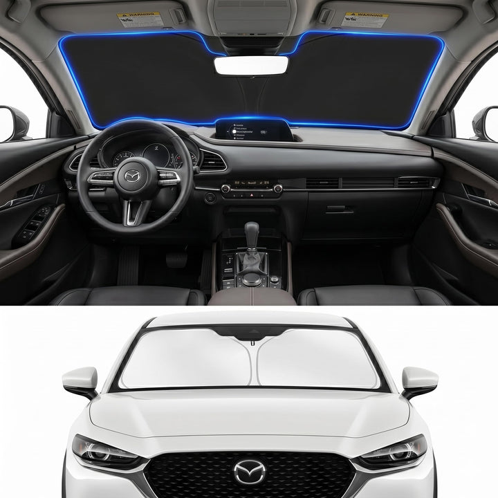 PinBaoLaLa front packaging showing perfect CX-30 fit and easy install