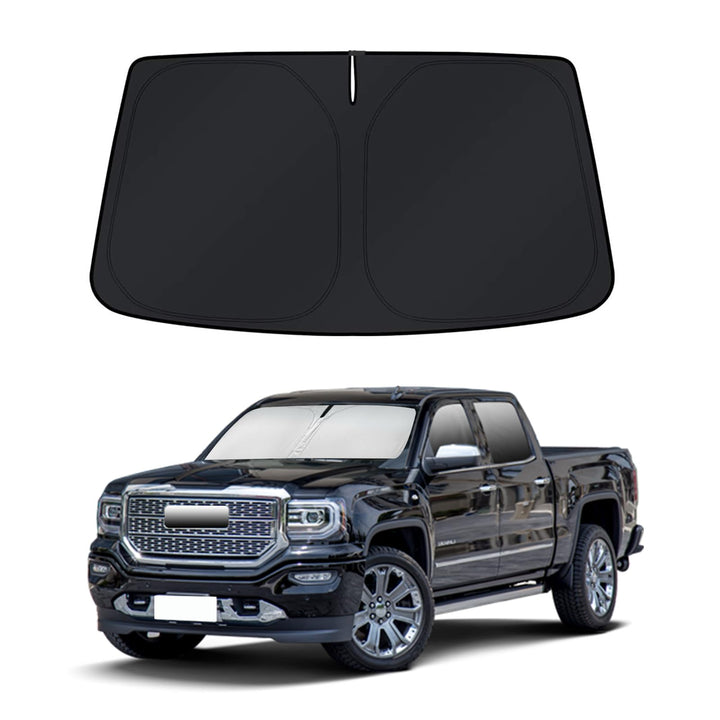 PinBaoLaLa front view showing full windshield coverage and clean fit