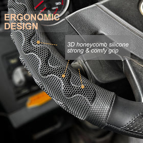 PINCTROT close-up of 3D honeycomb silicone for breathable comfortable grip