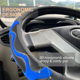 PINCTROT closeup of 3D honeycomb silicone texture for superior anti‑slip grip