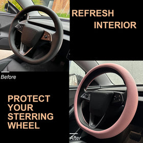 PINCTROT installed in Tesla Model Y interior showing refined look and upgrade benefit