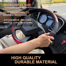 PINCTROT installed in a semi truck cab, enhances handling for long-haul drivers