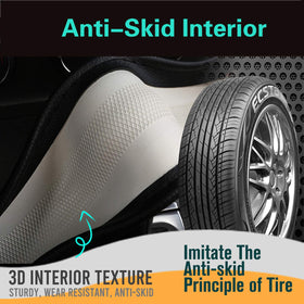 PINCTROT installed on steering wheel in car interior for comfortable driving