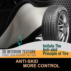 PINCTROT side profile on D-shaped wheel showing slim fit and preserved handling benefit