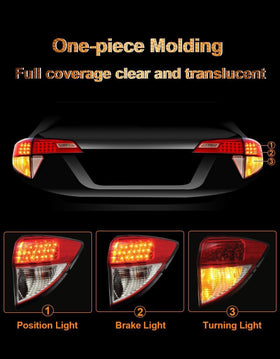Pinkomoto tail light installed on Honda HR-V rear demonstrating original fit